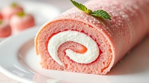 ローソン プレミアムいちごロールケーキ